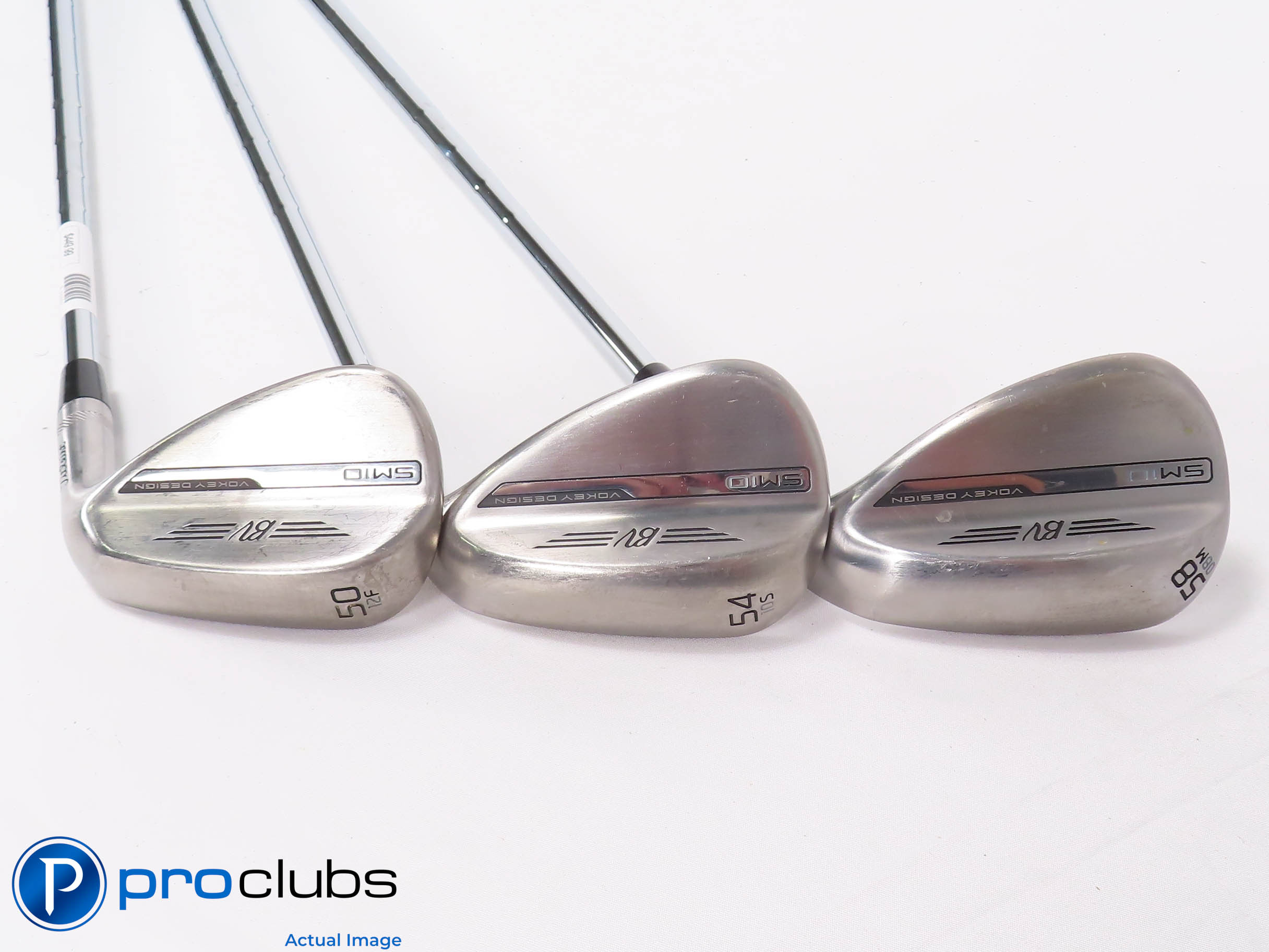 Titleist Vokey SM10 Raw 50*,54*,58* Wedge Set - KBS Tour 130 Titleist Vokey SM10 Raw 50*,54*,58* Wedge Set - KBS Tour 130